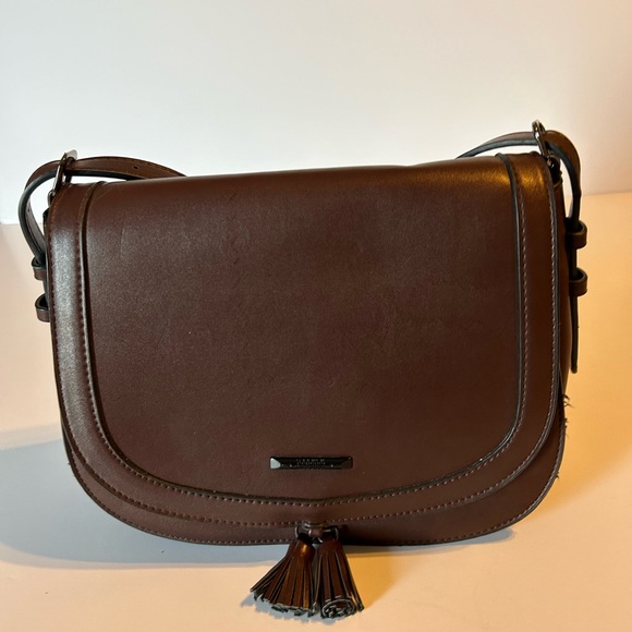 Ecosusi Crossbody Messenger Shoulder Purse Leather Brown - Picture 1 of 10